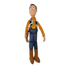 Disney Pixar Toy Story Talking Sheriff Woody Pull StringTalking Doll Figure 15"